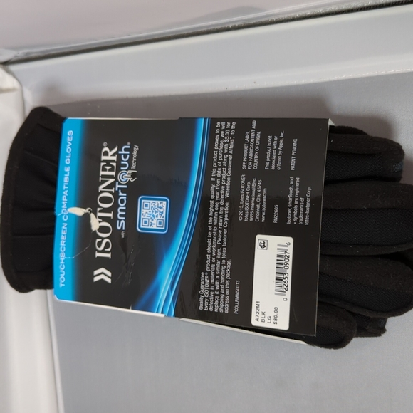 BNWT Isotoner Signature Smartouch Woman's  Touchscreen Compatible Medium - Picture 1 of 7